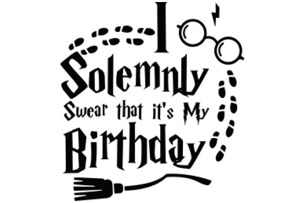 Solemnly Swearing That It's My Birthday: A Playful Celebration of a Wizard's Birthday