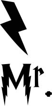 A Stylized Logo of a Lightning Bolt and the Text 'Mr. M' in a Modern, Sleek Font
