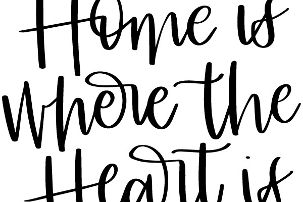 A Heartfelt Affirmation: Embracing the Warmth of Home