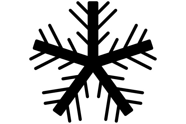 Snowflake on a Winter Day