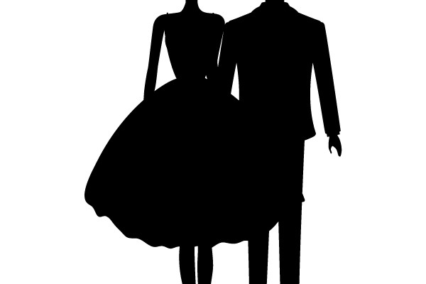 Dance Duo Silhouette