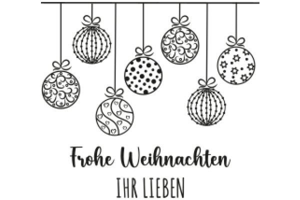 Frohe Weihnachten: A Festive Collection of Christmas Ornaments