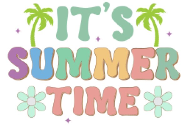 Summertime Greeting: A Colorful and Playful Welcome to the Season!