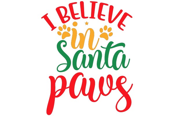 I Believe in Santa Paws