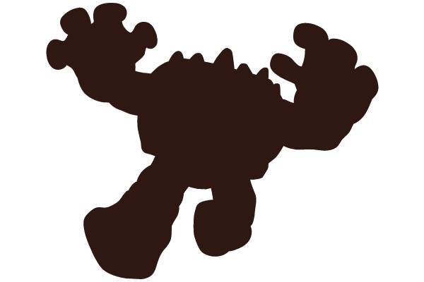 Silhouette of a Turtle