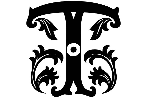Ornate Letter T