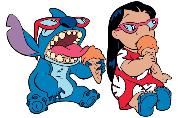 Stitch and the Ice Cream Adventure