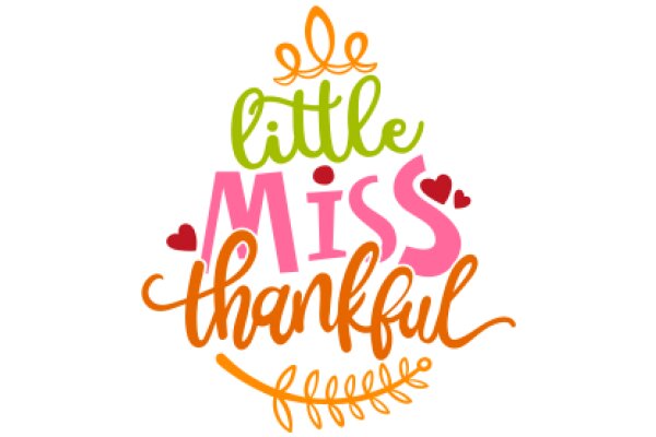 A Colorful Affirmation of Gratitude and Love