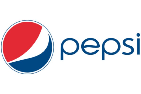 Pepsi Logo with the Word 'Pepsi' Below It