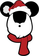 A Festive Holiday Greeting: A Panda in a Santa Hat