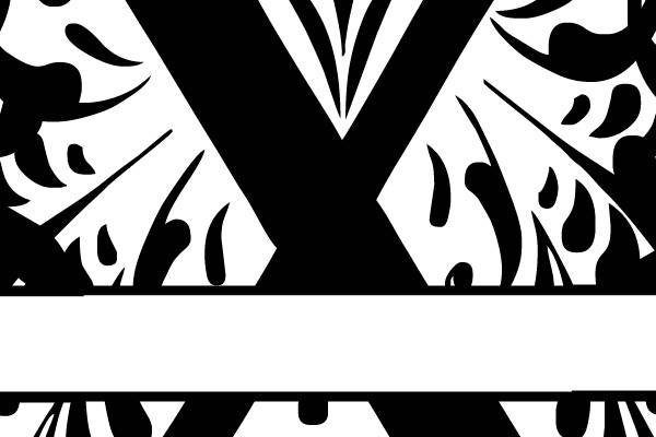Ornate Decorative 'Y'