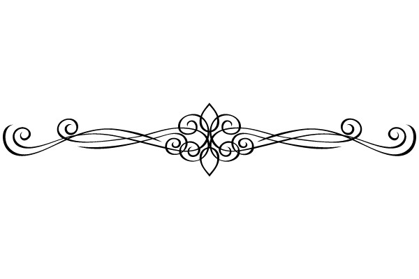 Vintage Flourish Border Design
