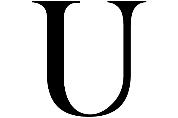 Uppercase Letter U