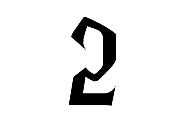 Number Two Symbol