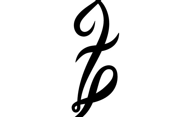 Elegant Swirls in Black