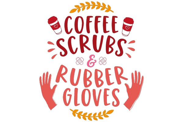 COFFEE SCRUBS & RUBBER GLOVES