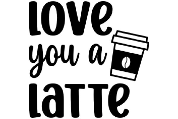 Love You a Latte: A Playful Affirmation for Coffee Lovers