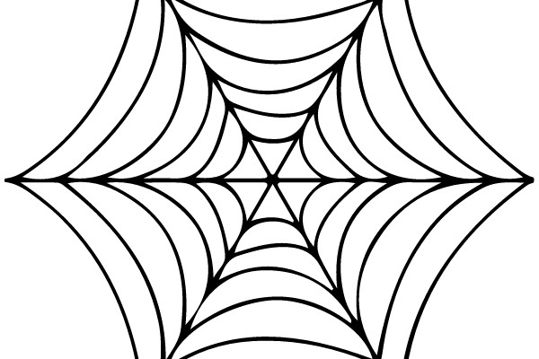 Spider Web Pattern.