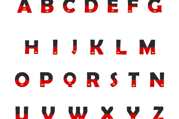 Alphabetical Magnetic Letters