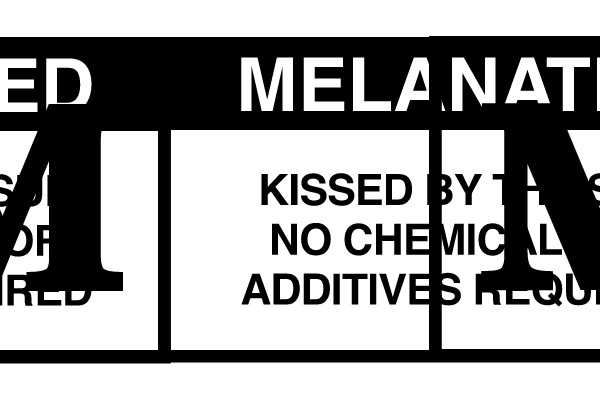 Kissed by the Sun: Melanated - No Chemicals or Additives Required