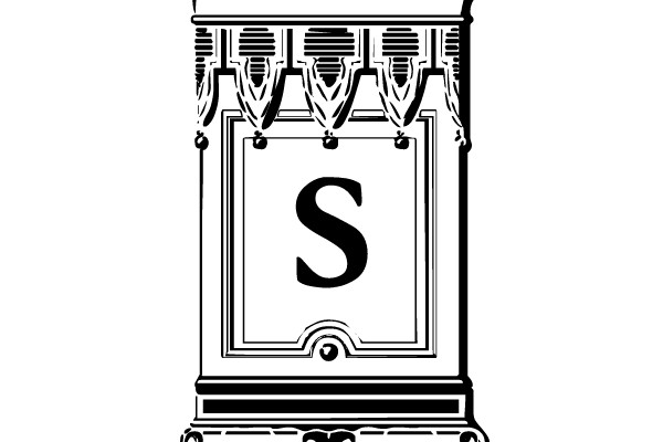 Elegant Monogrammed Signage