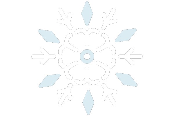 Festive Snowflake: A Symbol of Winter Holidays