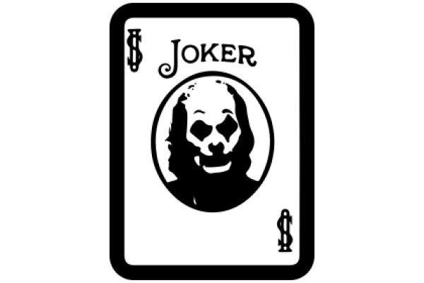Joker Playing Card with the Word 'Joker' on It