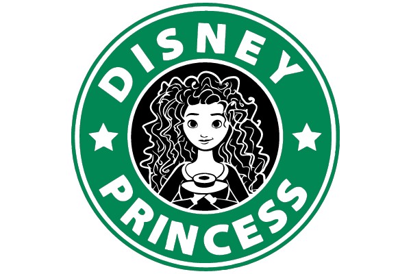 Disney Princess Starbucks Logo