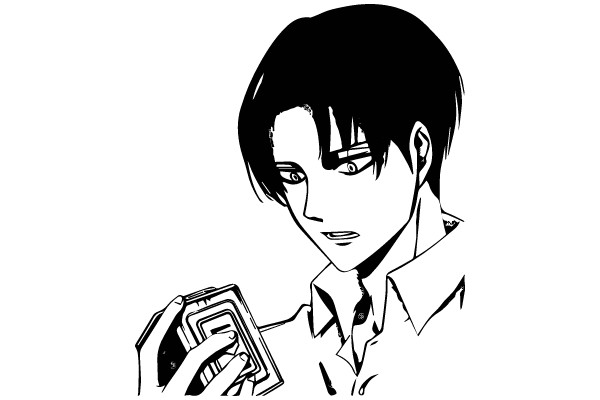 A Moment of Contemplation: A Young Man Ponders His Future with a Cigarette in Hand