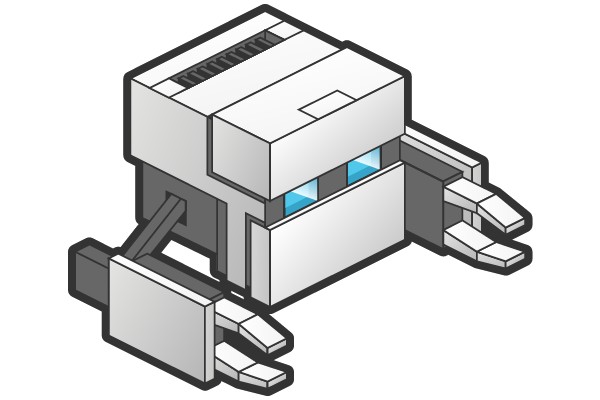 A Stylish Robot with a Modern Design