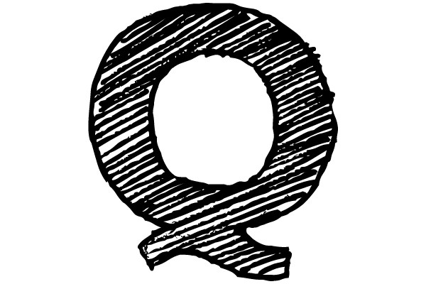 Hand-Drawn 'Q'