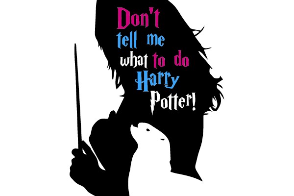 Defiant Harry Potter Silhouette