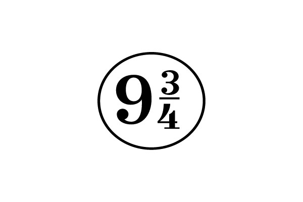 A Simplified Representation of the Number Nine and Three-Quarters