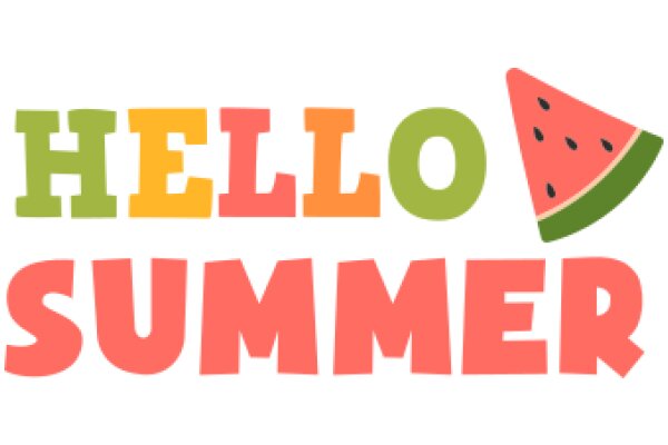 Welcome to Summer: A Friendly Greeting from the Hello Summer Sign