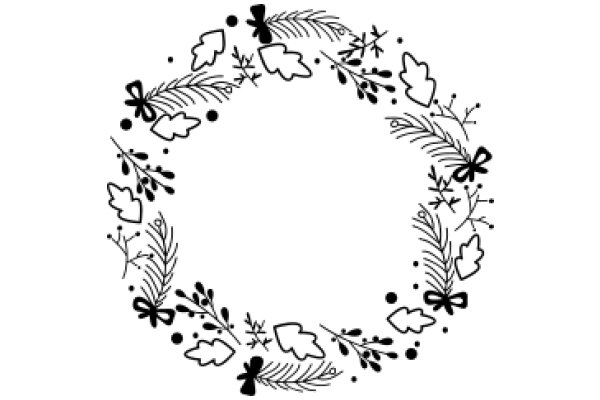 Elegant Floral Border