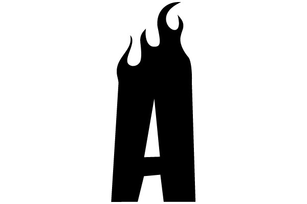 Flame Letter A