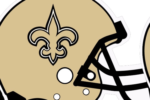New Orleans Saints Football Helmet Logo
