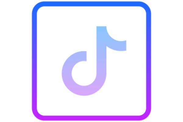 Stylized Musical Note Icon