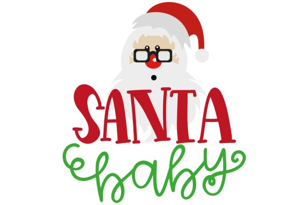 Santa Claus's Holiday Greeting: 'Merry Christmas and Happy Holidays from Santa Claus and Baby Santa'