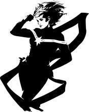 Silhouette of a Superhero: A Graphic Illustration