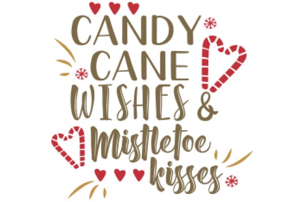 Candy Cane Wishes and Mistletoe Kisses: A Festive Holiday Greeting