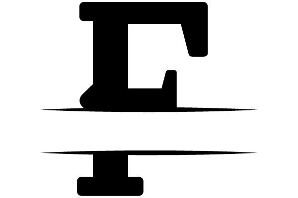 Interlocking Negative Space Letters