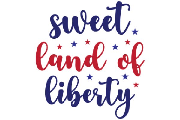 Sweet Land of Liberty: A Graphic Design Poster