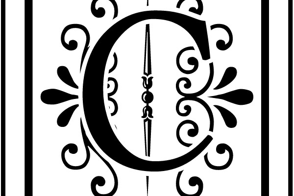 Elegant Flourished Monogram