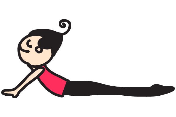 A Cartoon Character in a Playful Pose