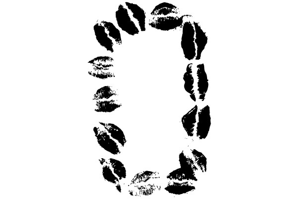 Kiss Markings in a Frame