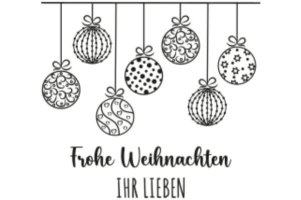 Frohe Weihnachten: A Festive Collection of Christmas Ornaments
