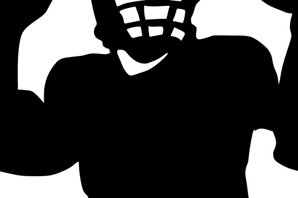 Football Player Silhouette