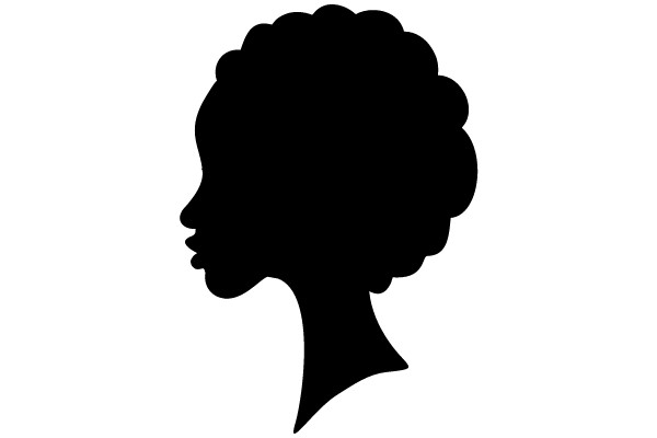 Silhouette of a Woman's Profile