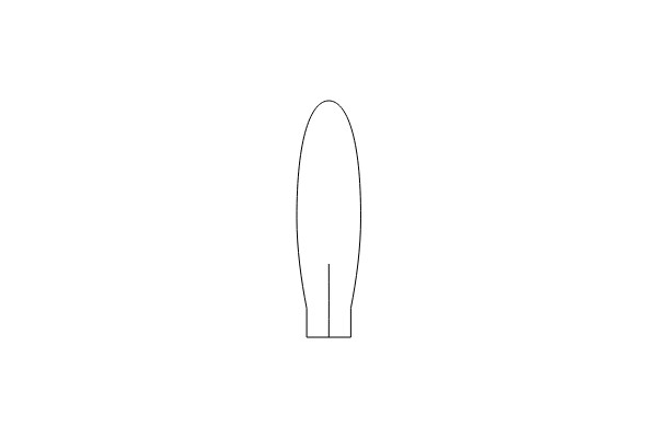 Simplistic Line Art of a Vase